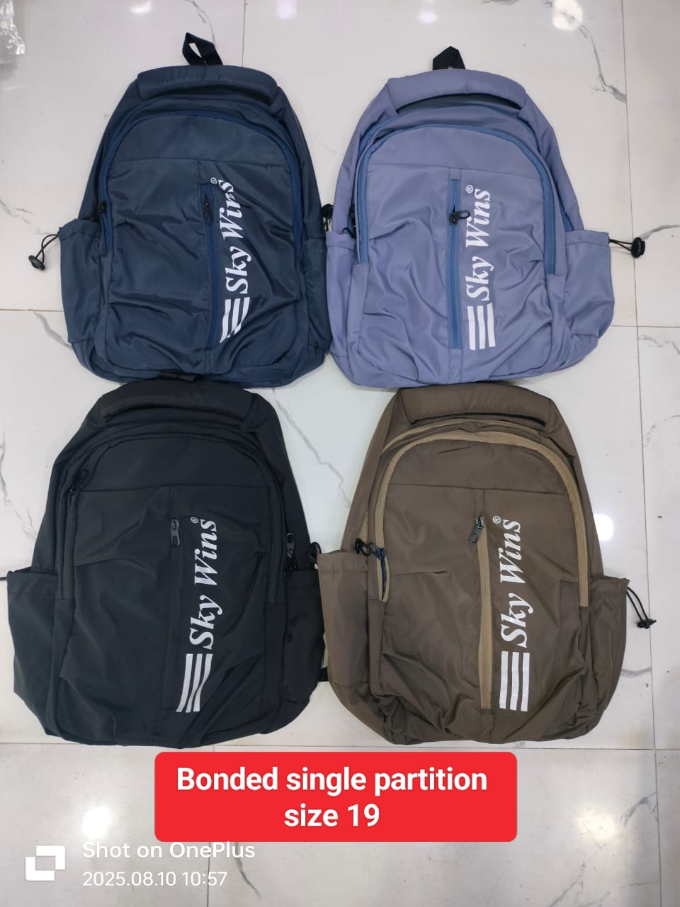 Bonded Single Partition Backpack